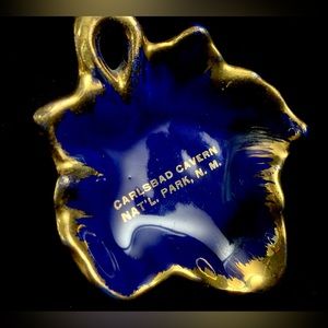 Vintage Carlsbad Caverns National Park Souvenir Dish